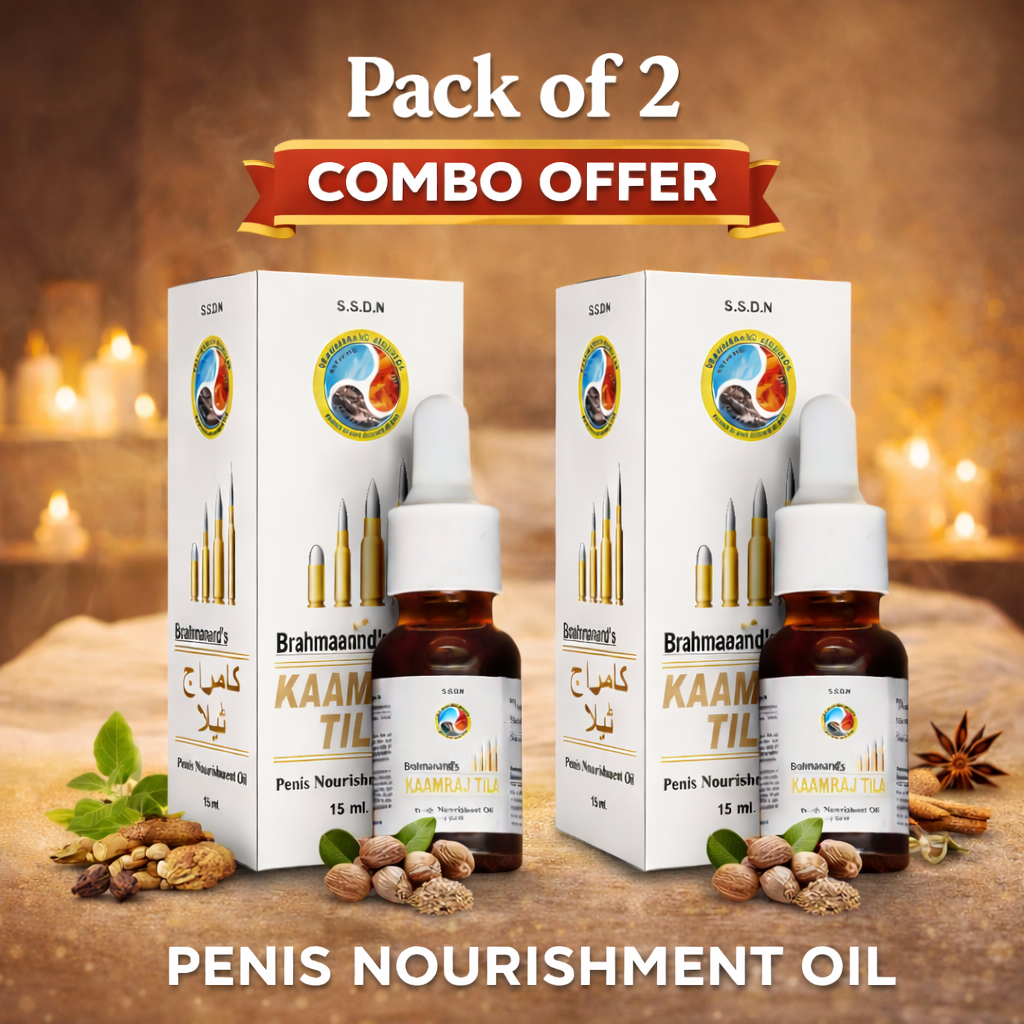 2 Pack Kaamraj Tila | Ayurvedic Nourishment & Revitalising Massage Oil (30ml)